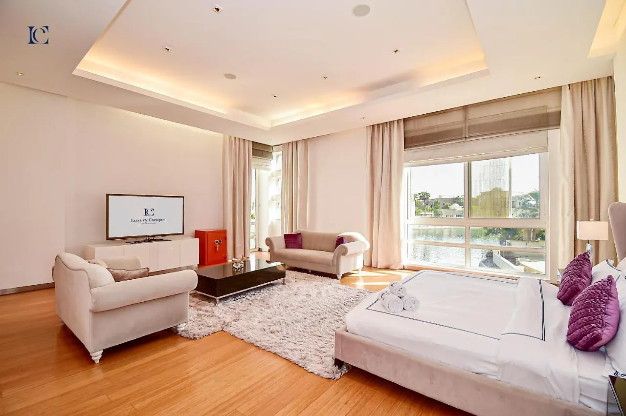 Luxury 7Br Villa With Premium Amenities - Private Cinema, Pool And Gym -Emirates Hills Dubai